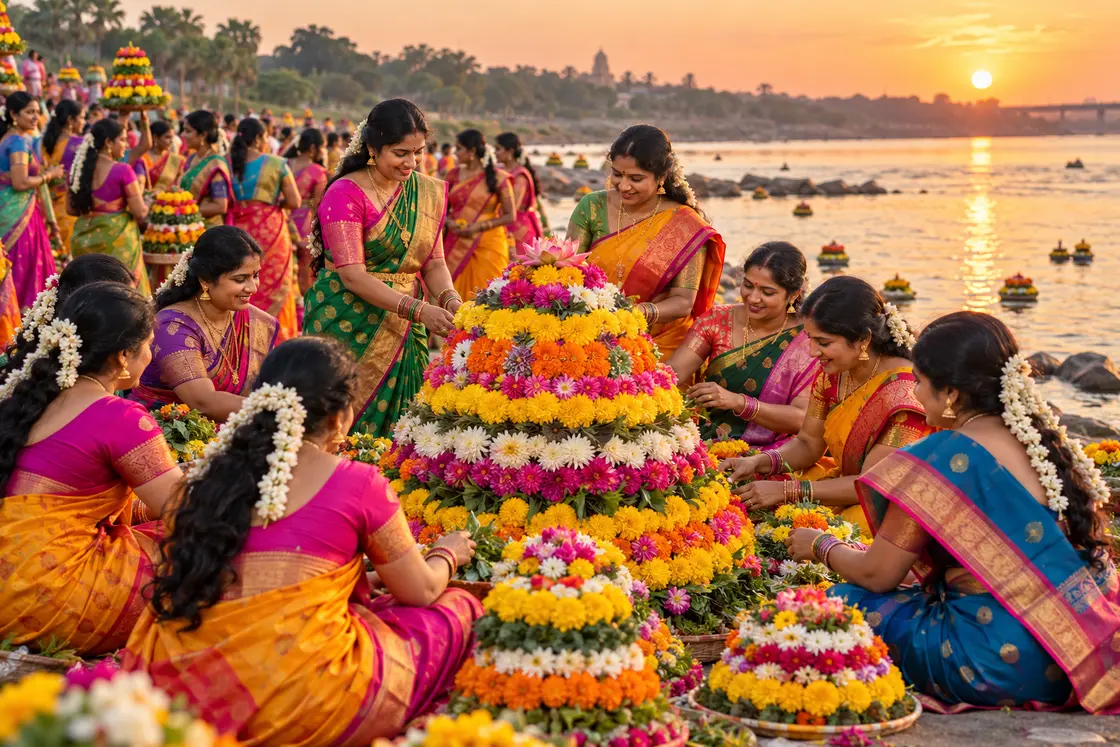 Saddula Bathukamma