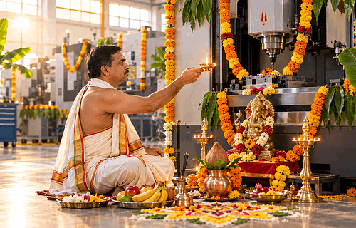 Factory Puja
