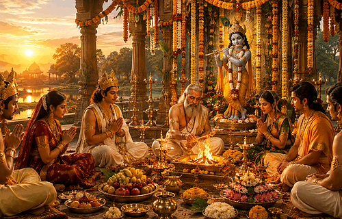 Krishna Janmashtami Puja